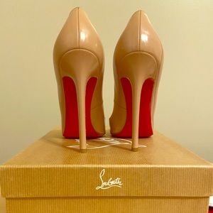 Christian Louboutin Pigalle 36.5 Nude